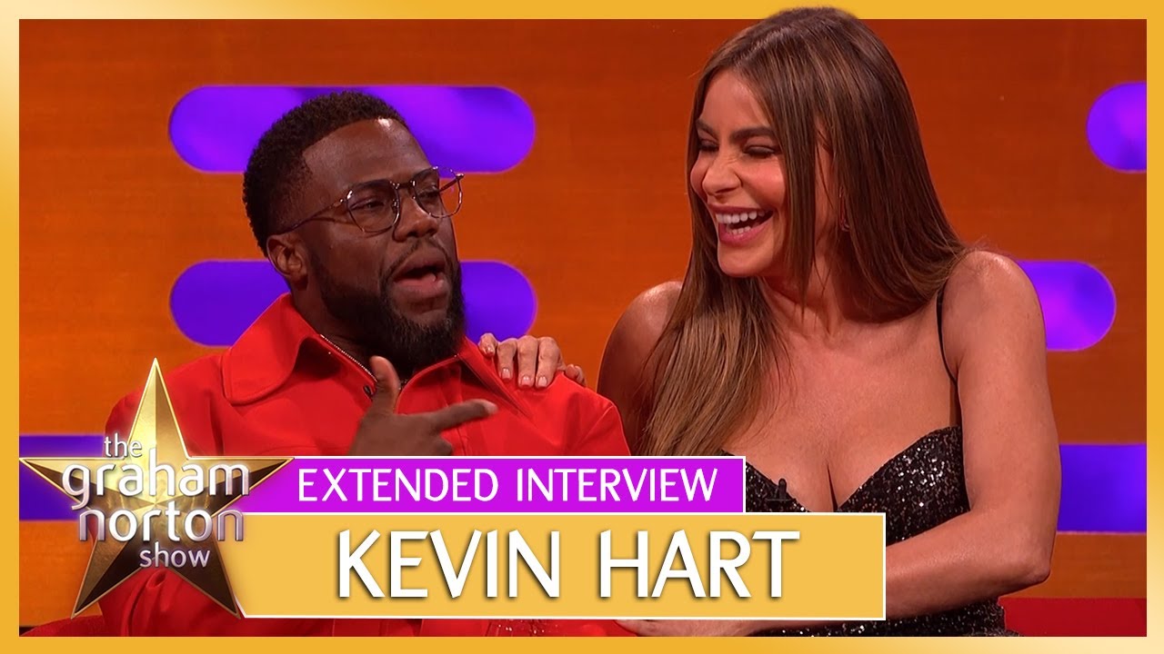 Kevin Hart discussing his career in a major television interview