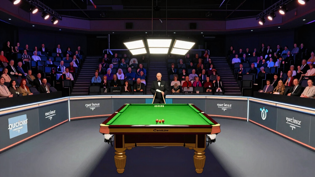 Crucible Theatre Sheffield snooker world championship atmosphere