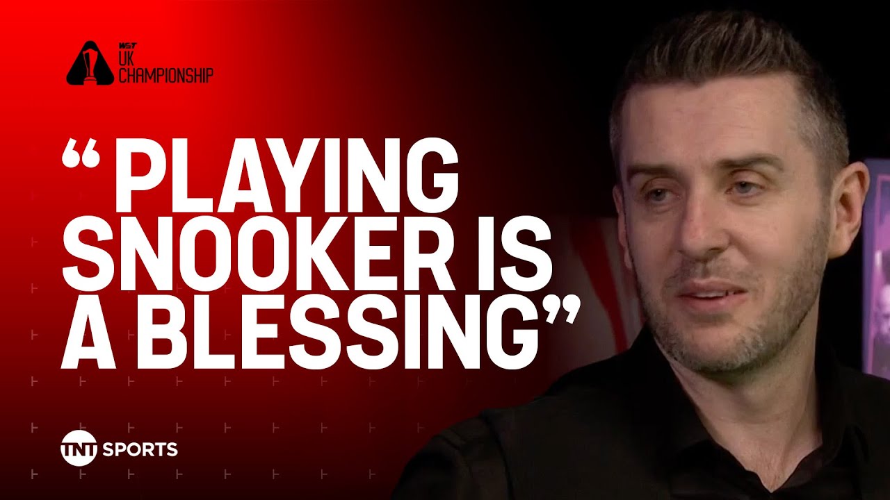 Mark Selby reacts UK Championship 2025 third title celebration