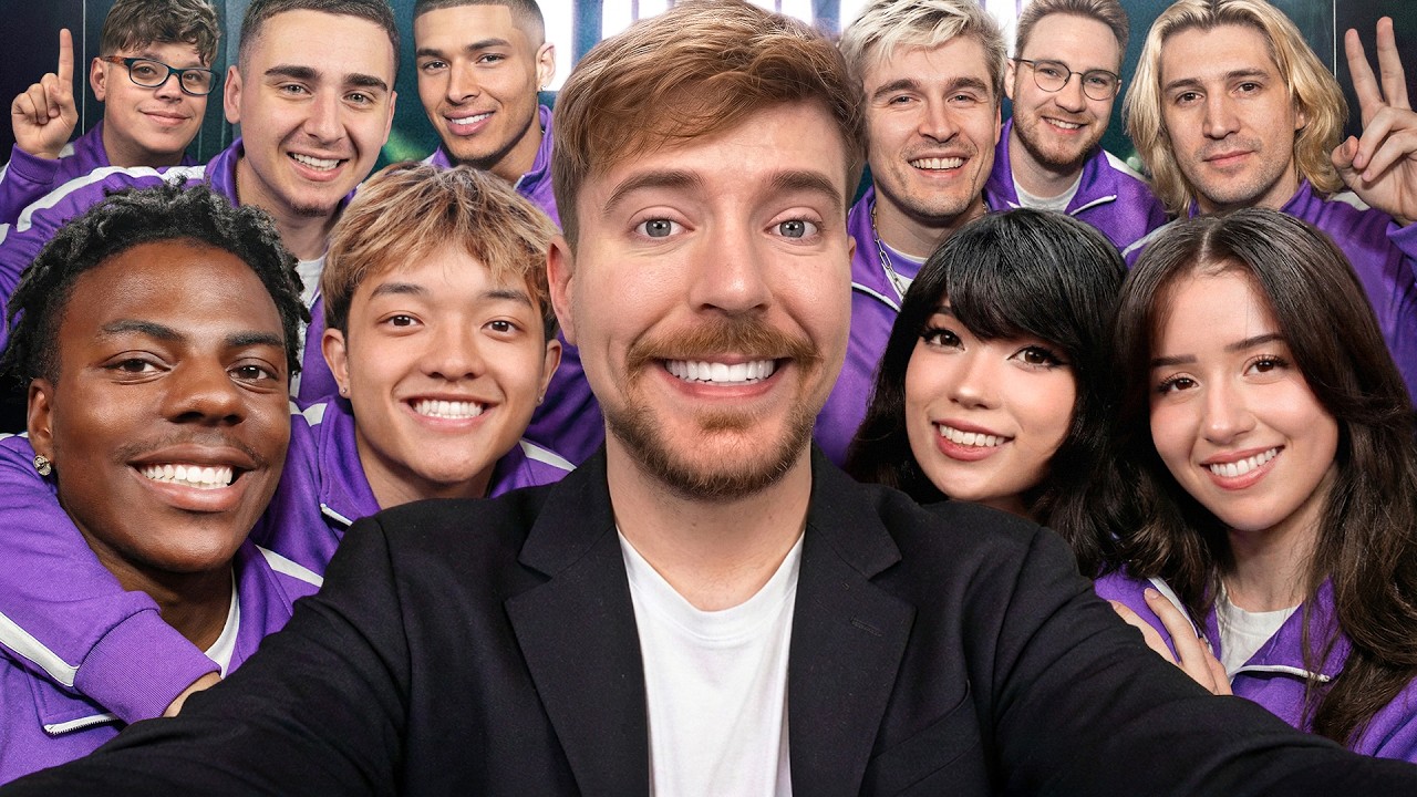MrBeast 50 Streamers Fight for $1 Million competition