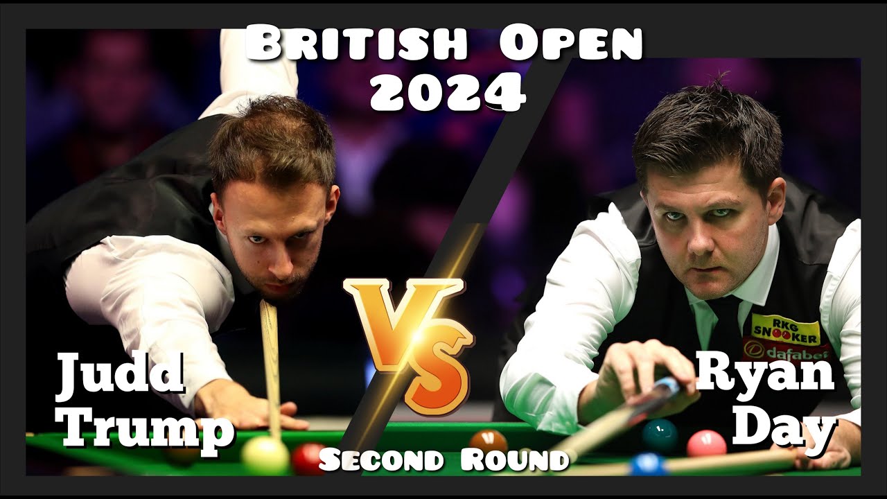 Ryan Day vs Judd Trump British Open Snooker 2024