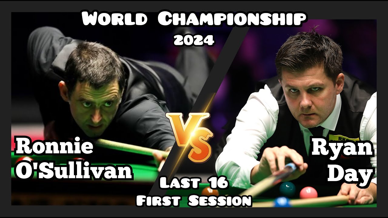Ryan Day vs Ronnie O'Sullivan World Championship 2024