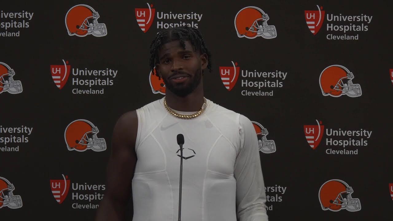 Shedeur Sanders Cleveland Browns postgame press conference 2025