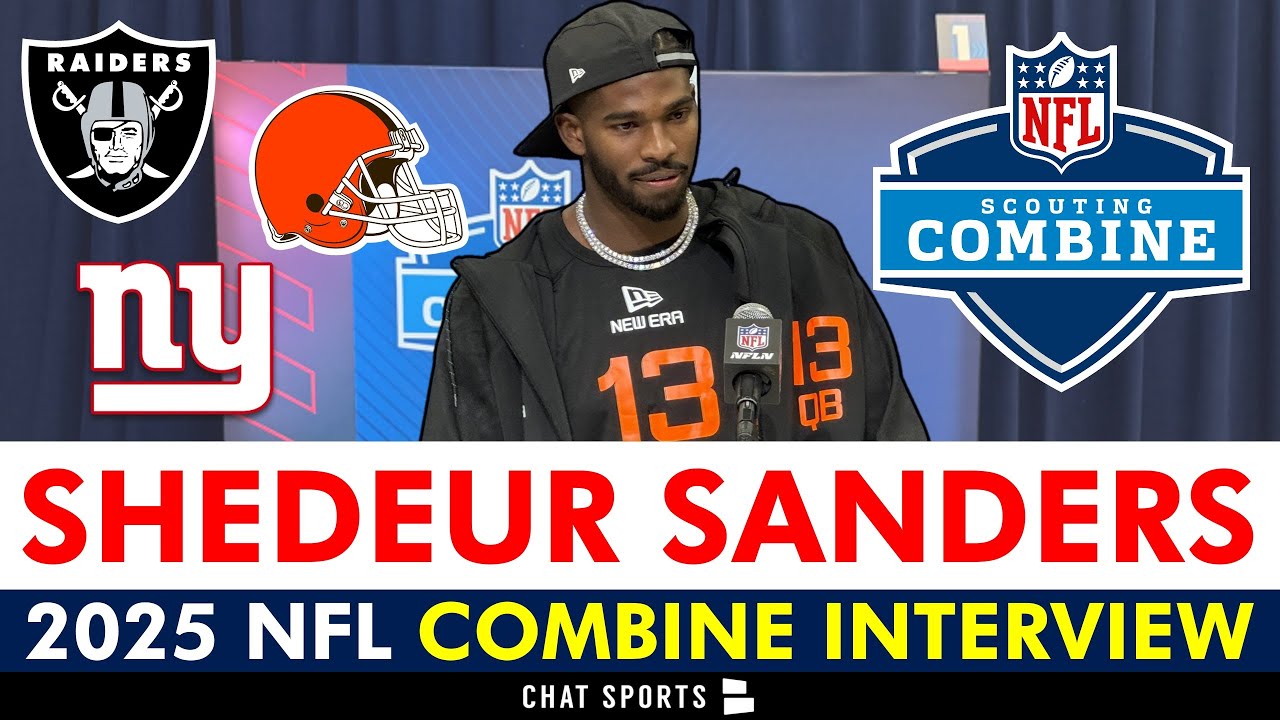 Shedeur Sanders NFL Combine interview 2025