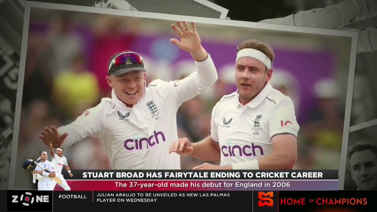 Stuart Broad 604 Test wickets England cricket career