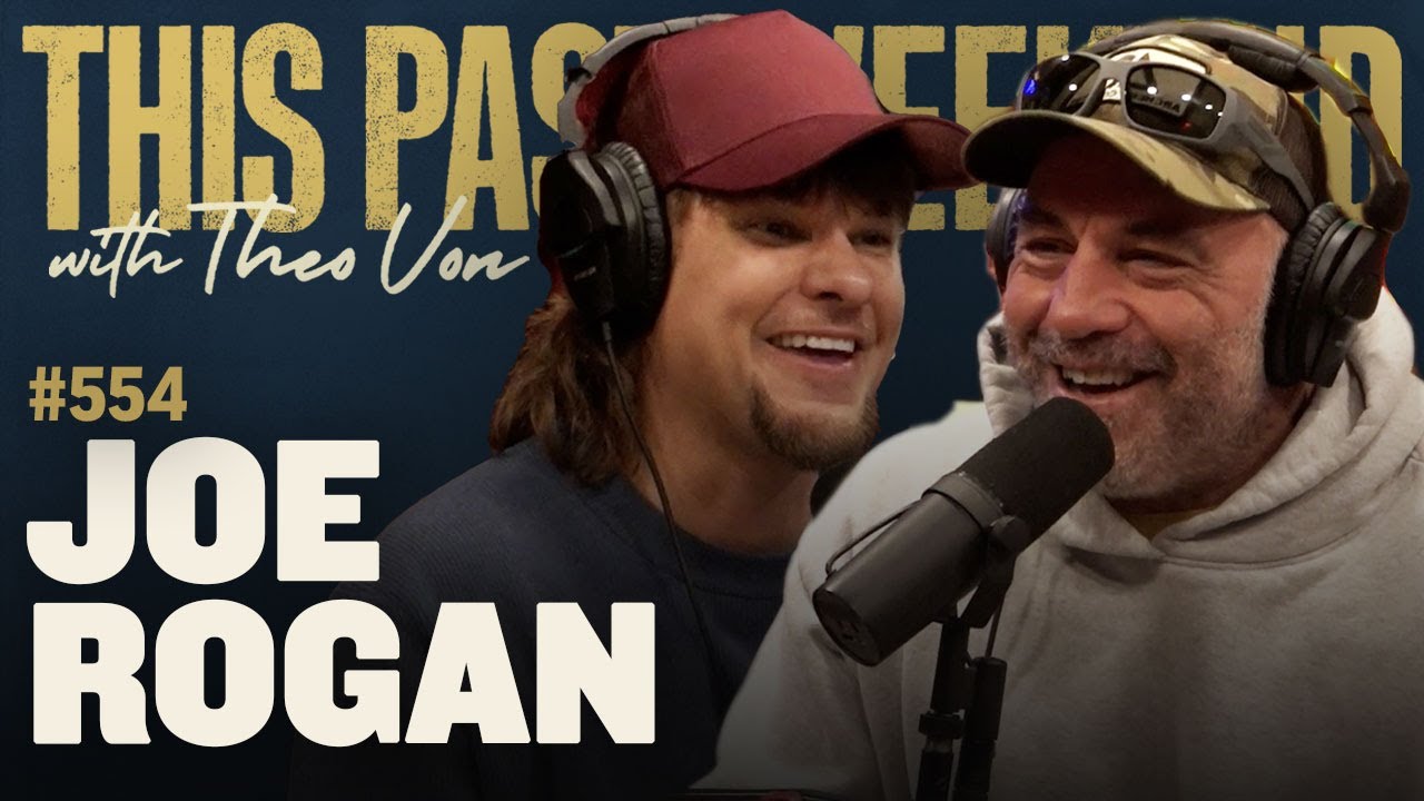 Theo Von with Joe Rogan on This Past Weekend podcast