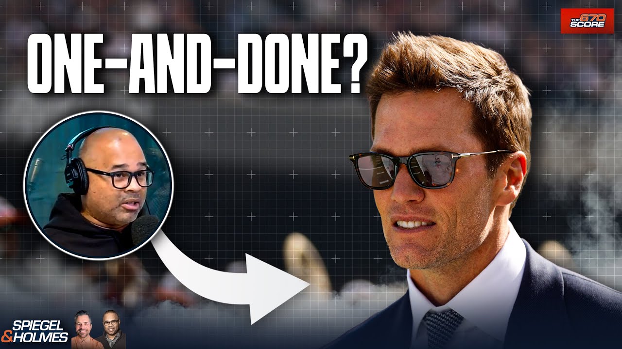 Tom Brady discussing his transition from NFL quarterback to broadcaster