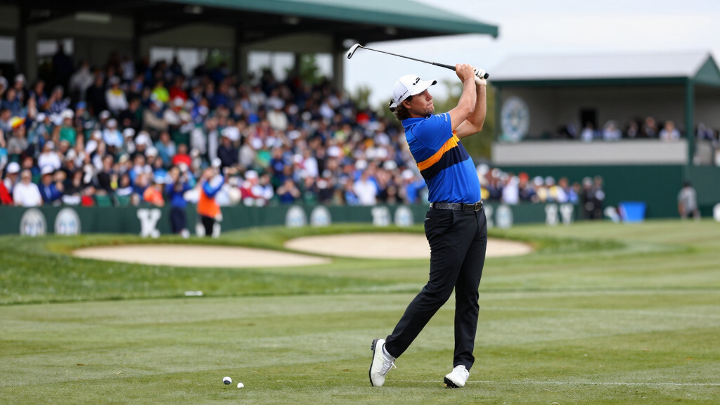 Tommy Fleetwood at Ryder Cup