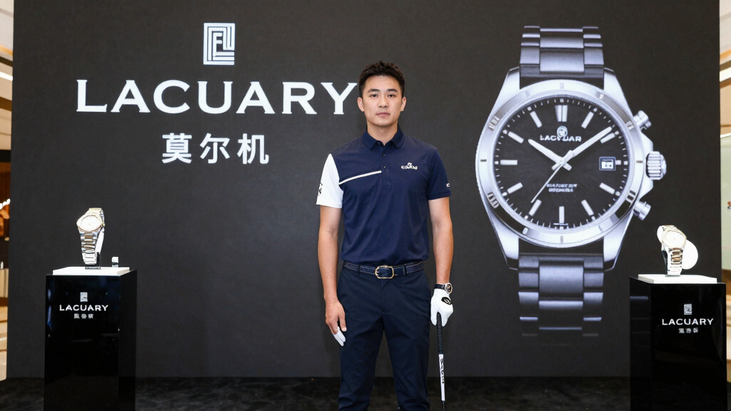 Tommy Fleetwood at luxury sponsor event