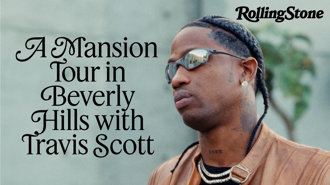 Travis Scott tours mansion talks Utopia architecture interview