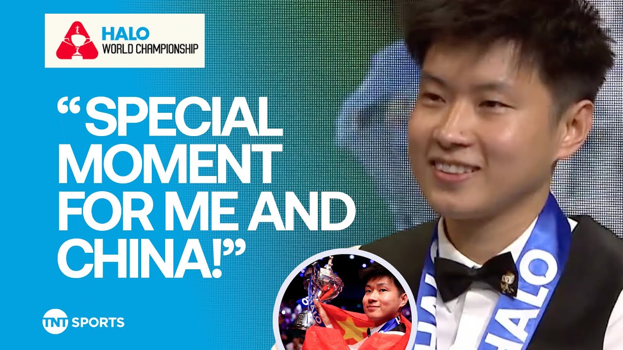 Zhao Xintong emotional world champion journey