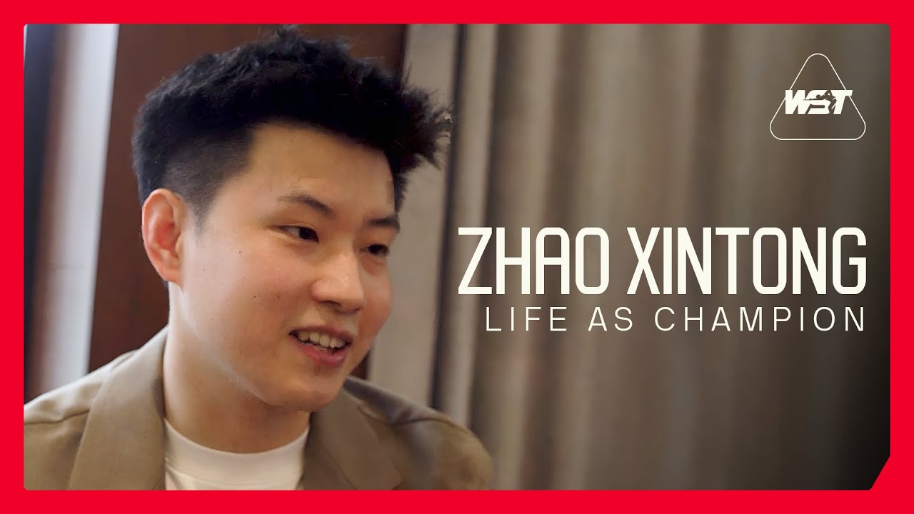 Zhao Xintong life as world champion interview 2025