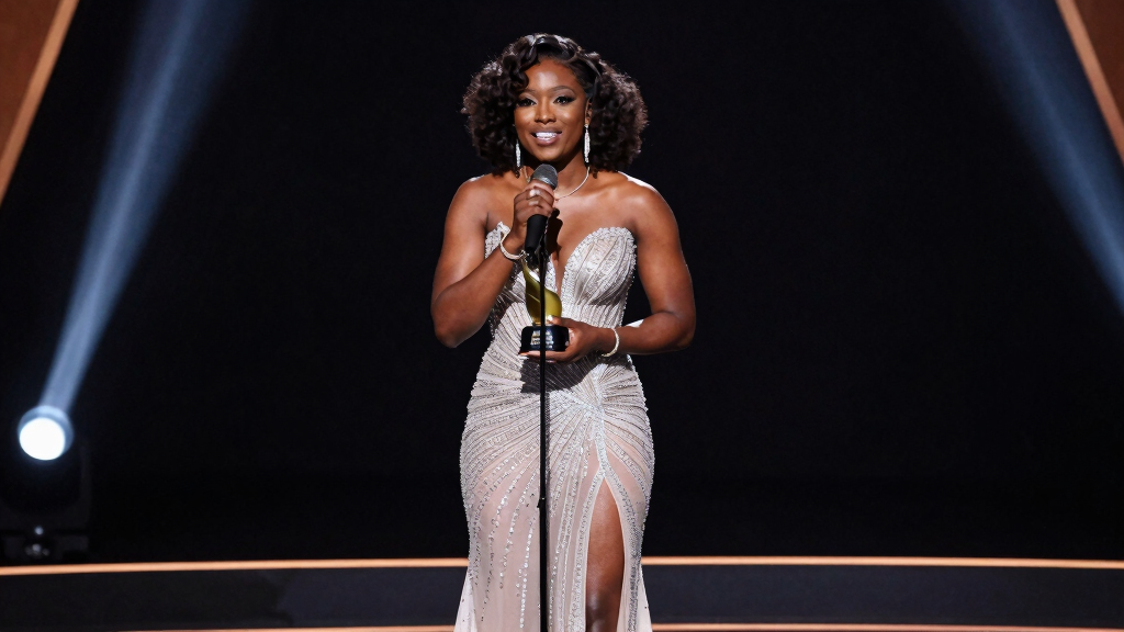 Jennifer Hudson performing live
