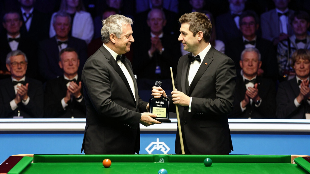 John Virgo's 2023 World Snooker Tour Hall of Fame induction recognising his contributions to snooker as a player and broadcaster