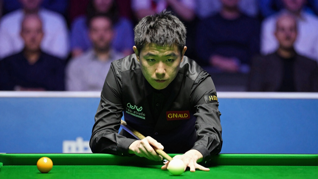 Marco Fu the Orient Express professional snooker player from Hong Kong
