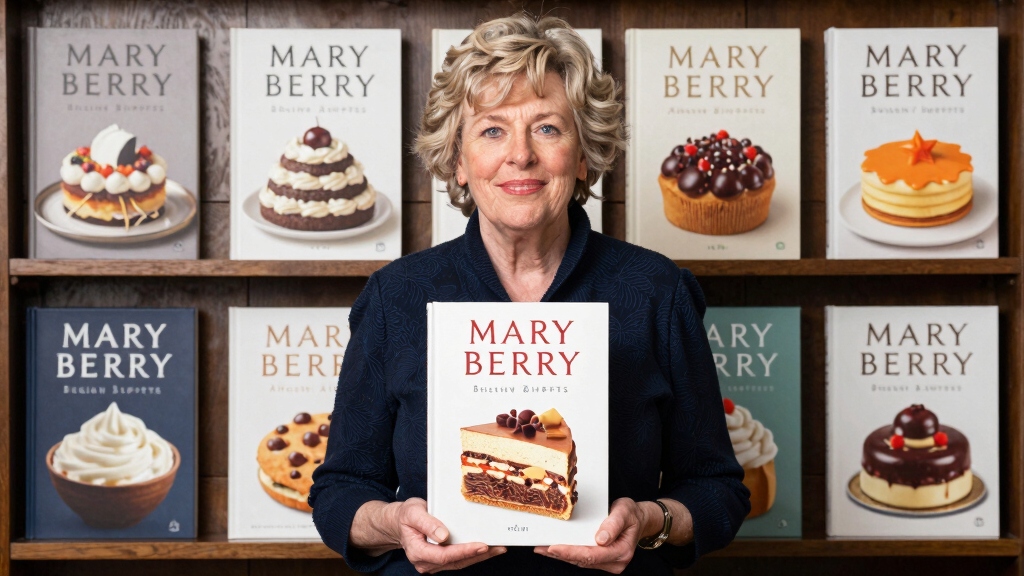 Mary Berry cookbooks and baking recipe collection