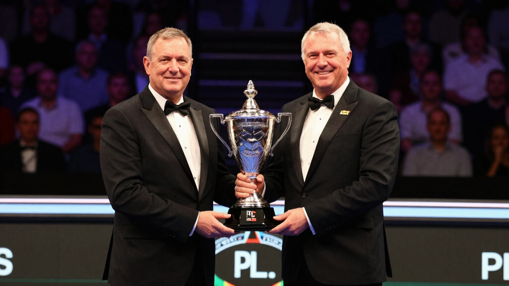 PDC World Darts Championship trophy presentation