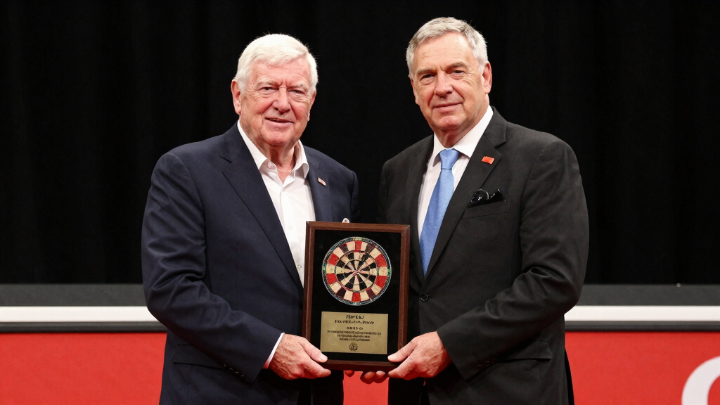 PDC Hall of Fame recognition for Rod Harrington, inducted in 2019 for his contributions to professional darts