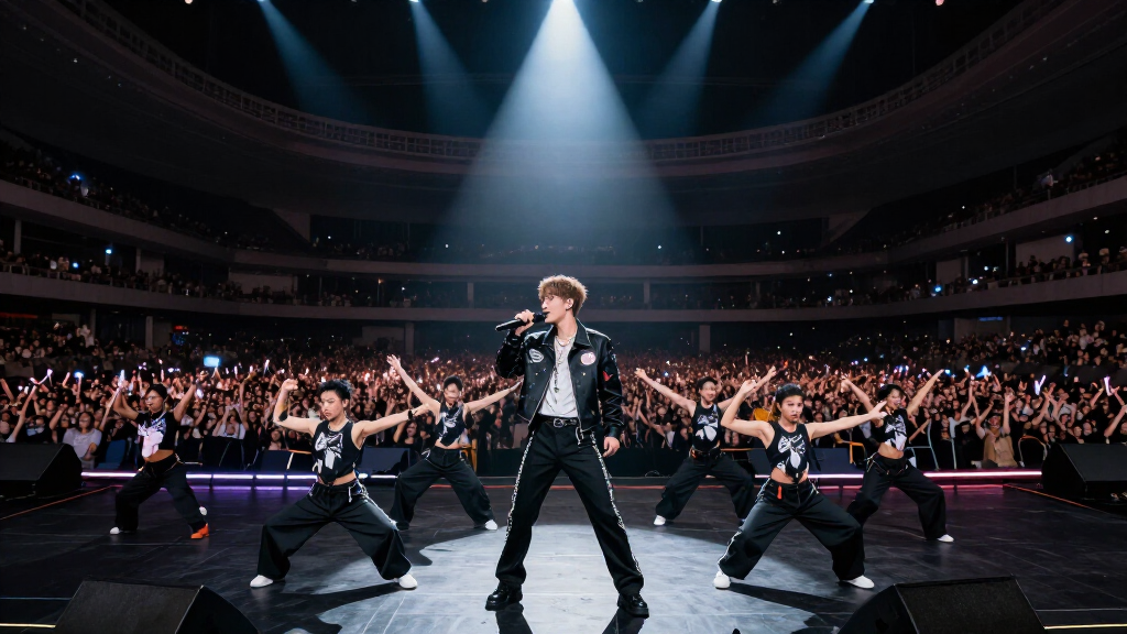 Bruno Mars arena concert show