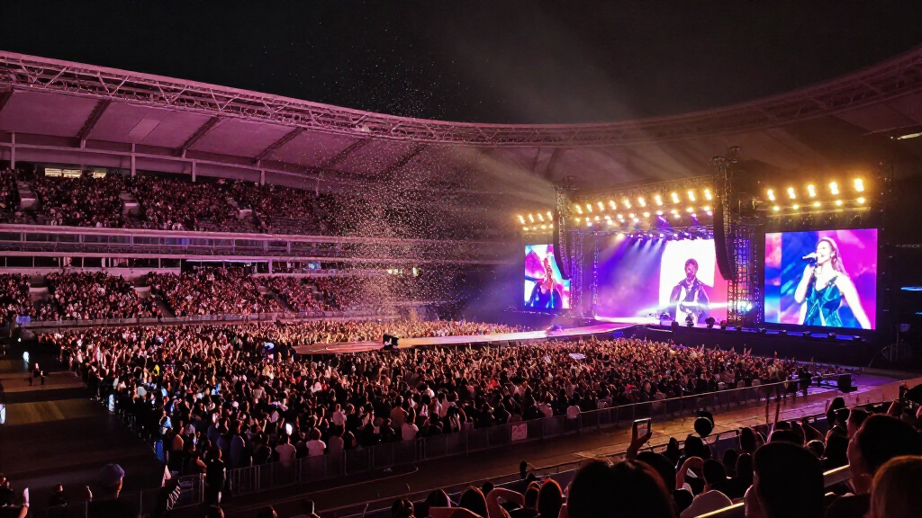 Bruno Mars concert performance stadium