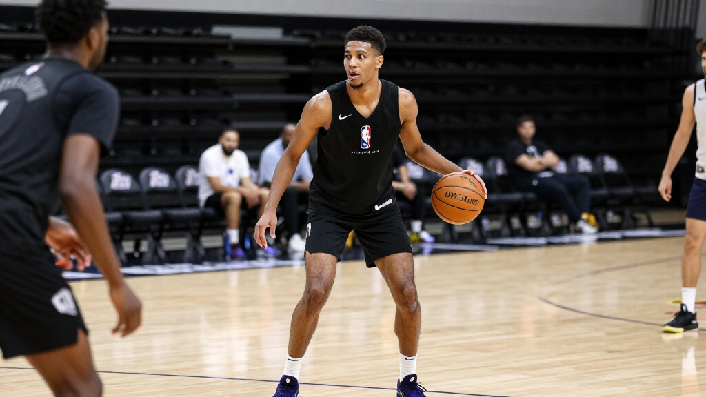 Cade Cunningham training
