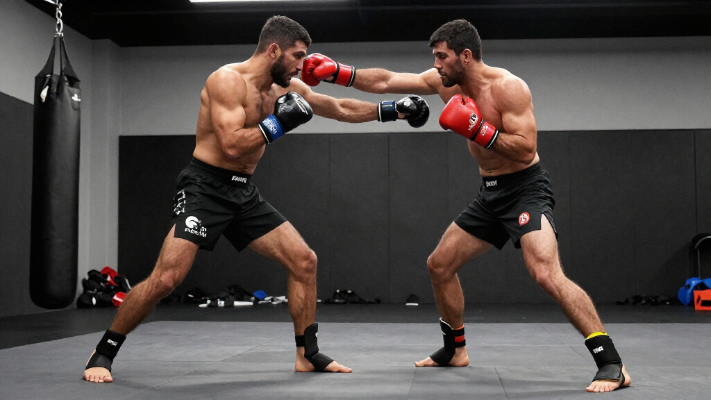 Islam Makhachev training MMA techniques