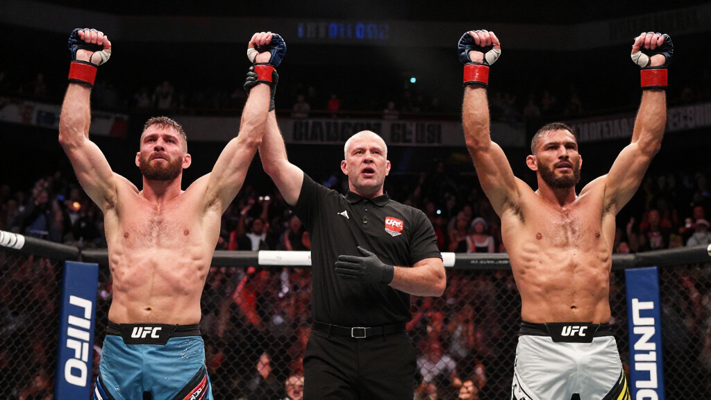 Islam Makhachev UFC victory celebration
