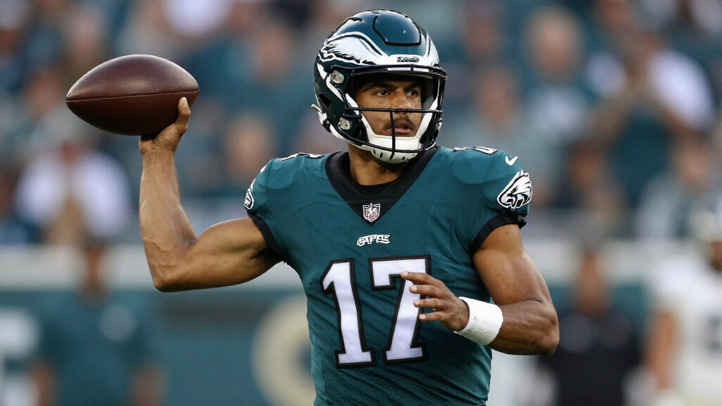 Jalen Hurts Philadelphia Eagles quarterback net worth 2026