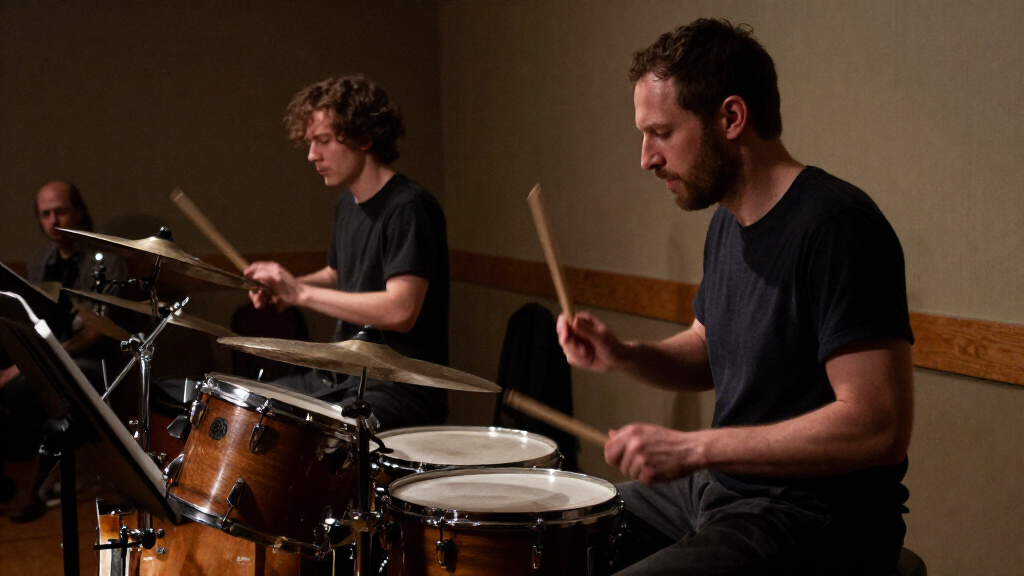 An intense jazz drumming lesson — inspired by J.K. Simmons' Oscar-winning role as Terence Fletcher in Whiplash (2014)