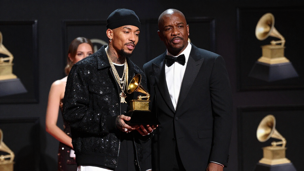 Kendrick Lamar at the Grammy Awards