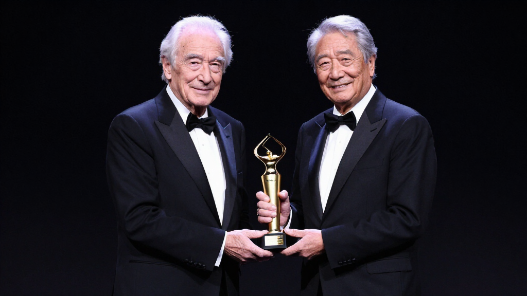 A veteran actor accepting a major lifetime achievement award — Robert De Niro has earned virtually every acting honor