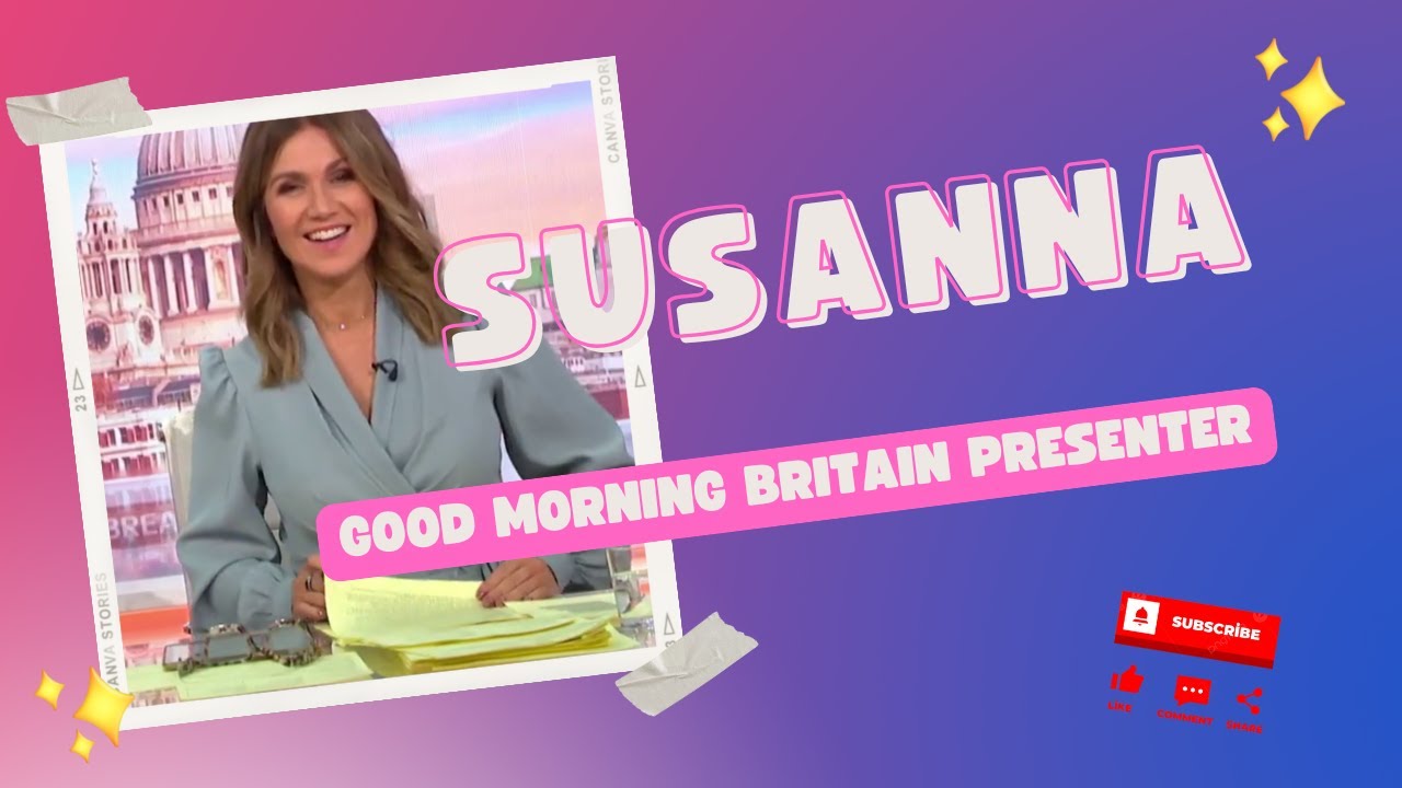 Susanna Reid Good Morning Britain January 2025