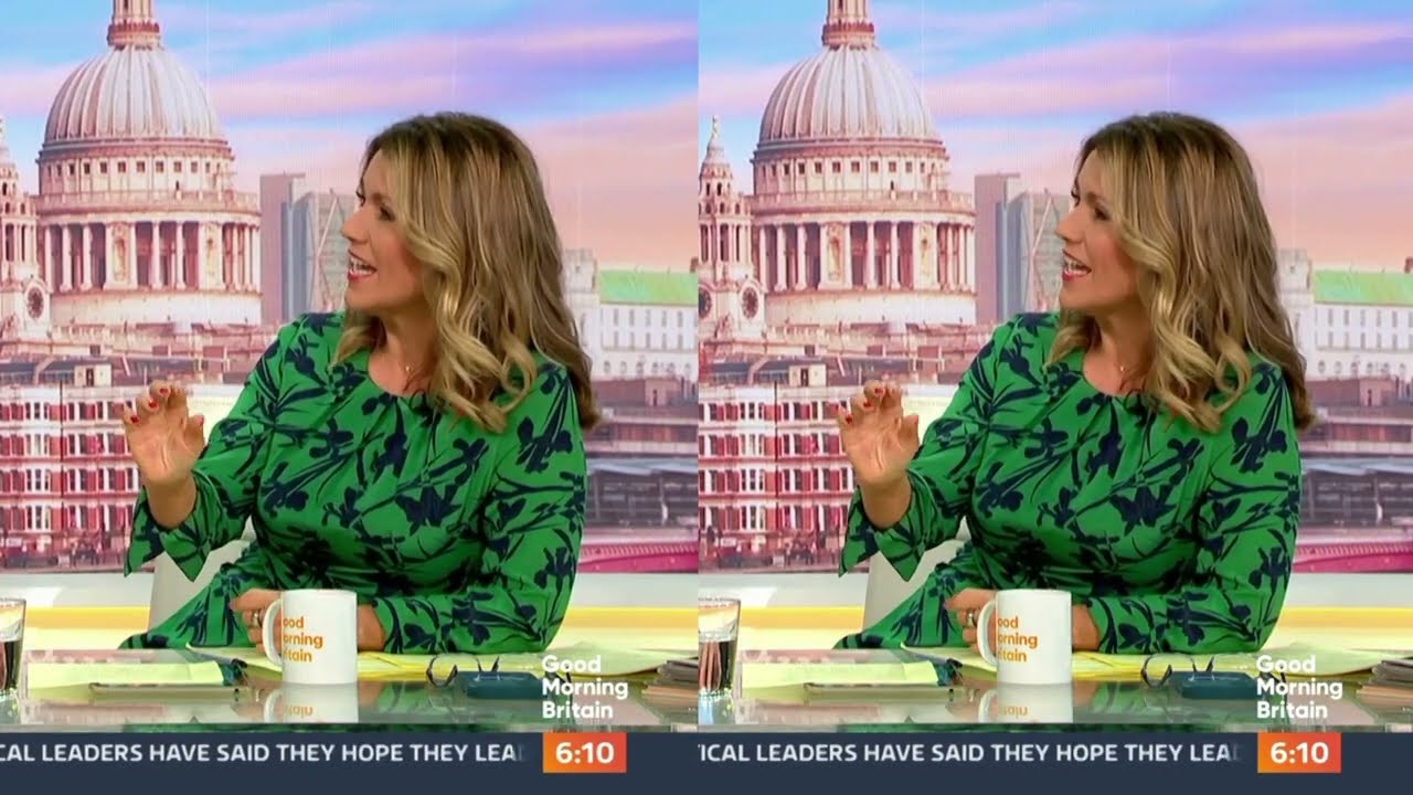 Susanna Reid on Good Morning Britain November 2025