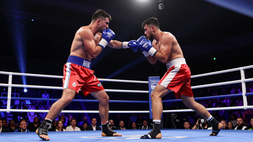 Teofimo Lopez boxing match fight scene