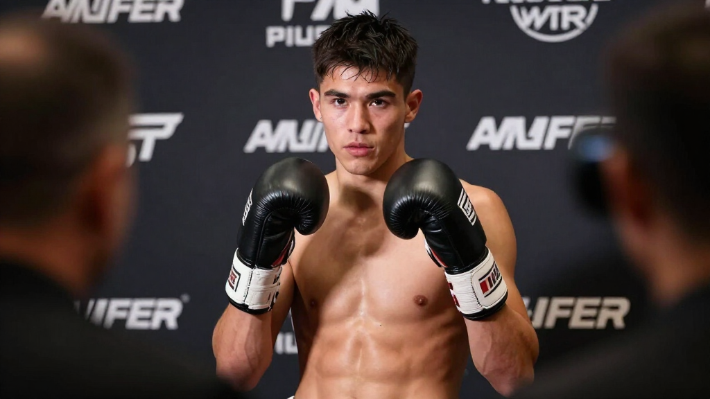 Teofimo Lopez at media press event