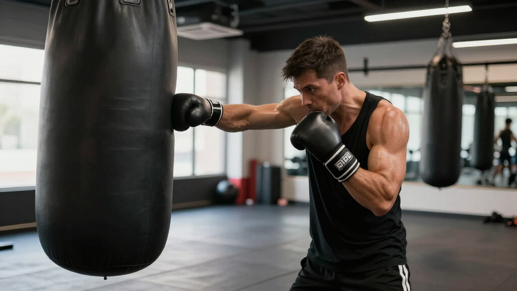 Teofimo Lopez boxing training session