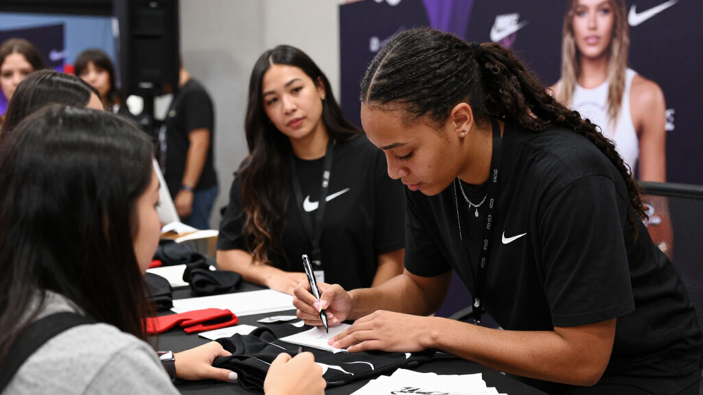 Caitlin Clark Nike endorsement event brand deal