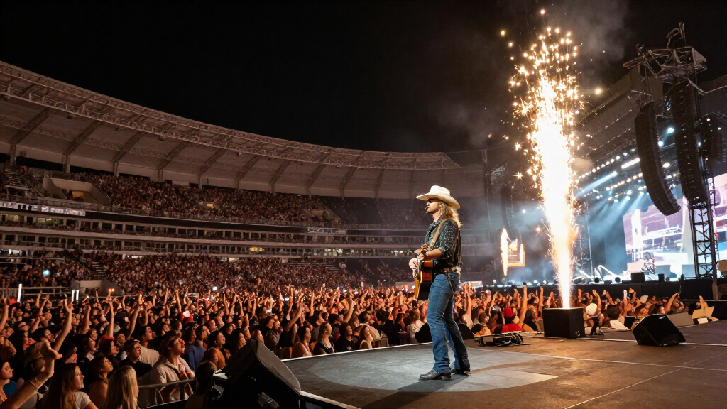 Morgan Wallen country music concert stadium 2026