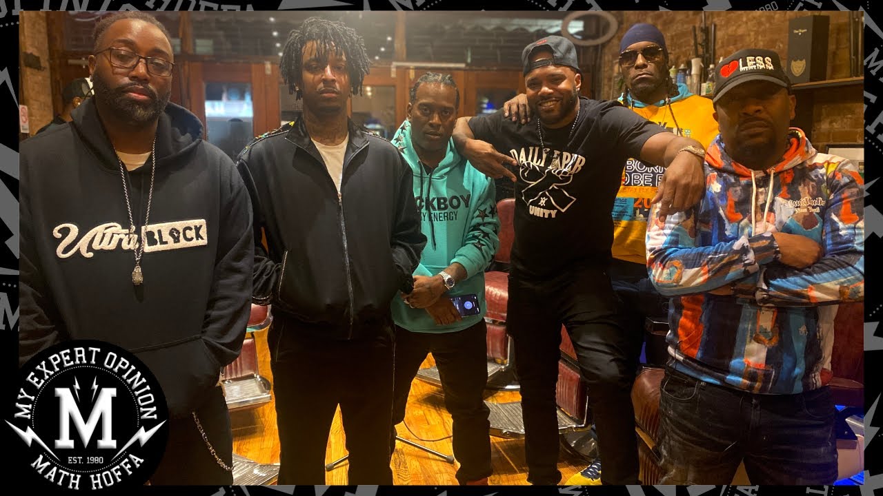 21 Savage on My Expert Opinion podcast discussing rap career