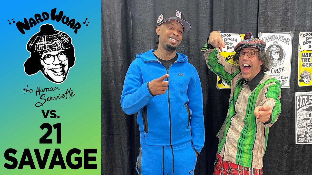 21 Savage with Nardwuar in Vancouver interview