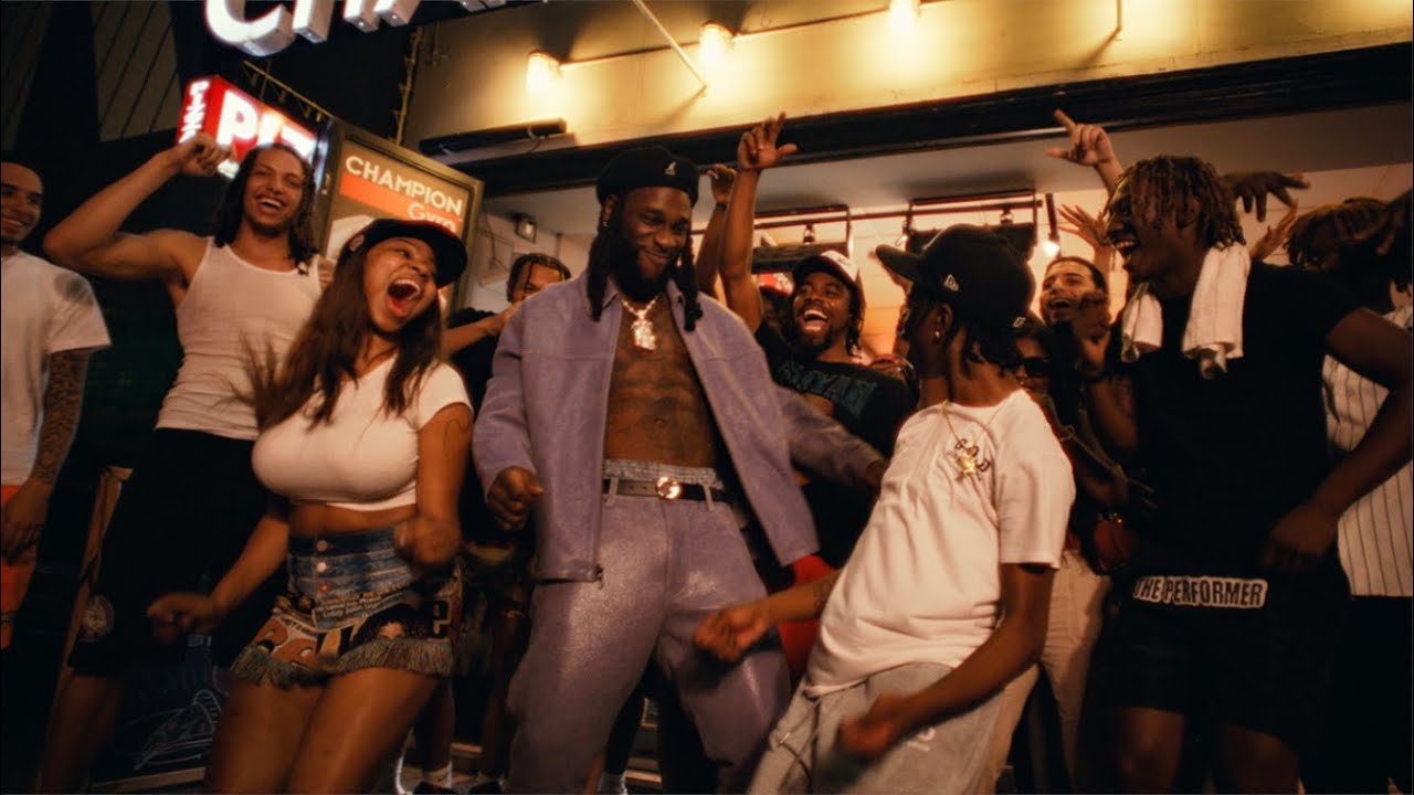 Burna Boy Big 7 music video, showcasing his confidence and African Giant persona