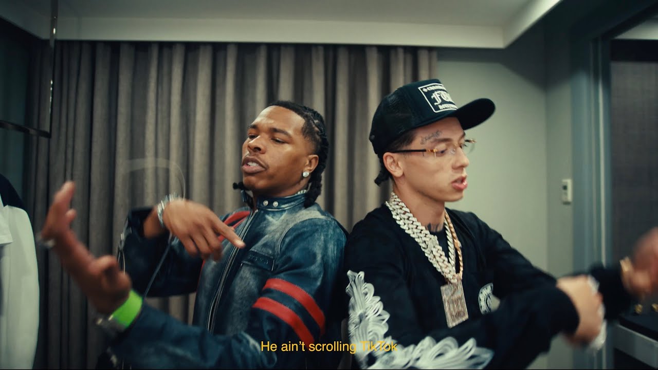 Central Cee and Lil Baby in the Band4Band music video, the US-UK crossover hit