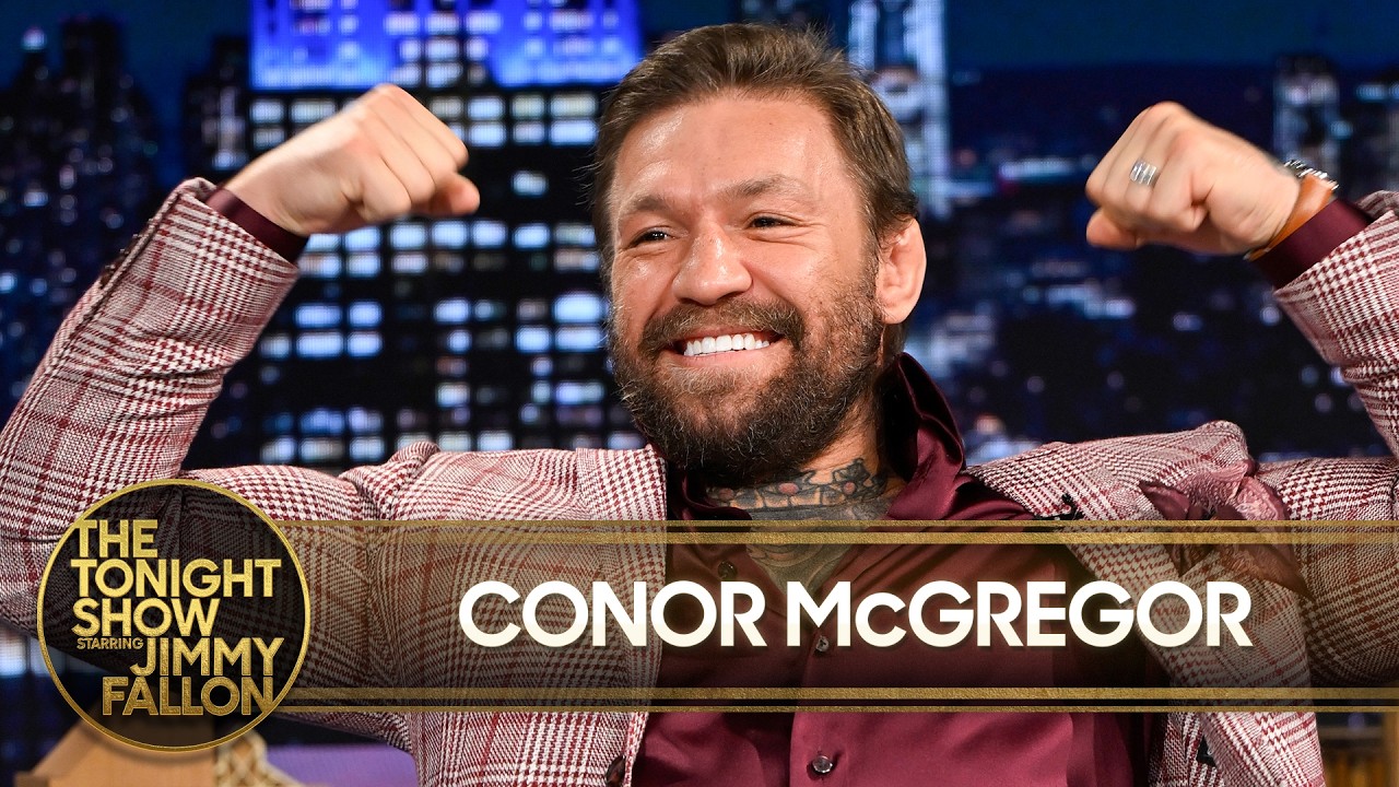 Conor McGregor on The Tonight Show with Jimmy Fallon