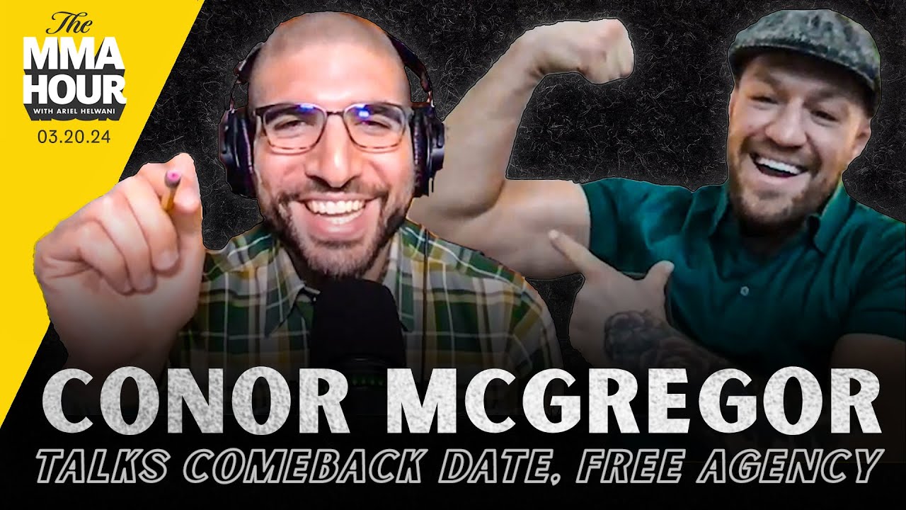 Conor McGregor UFC return announcement press conference