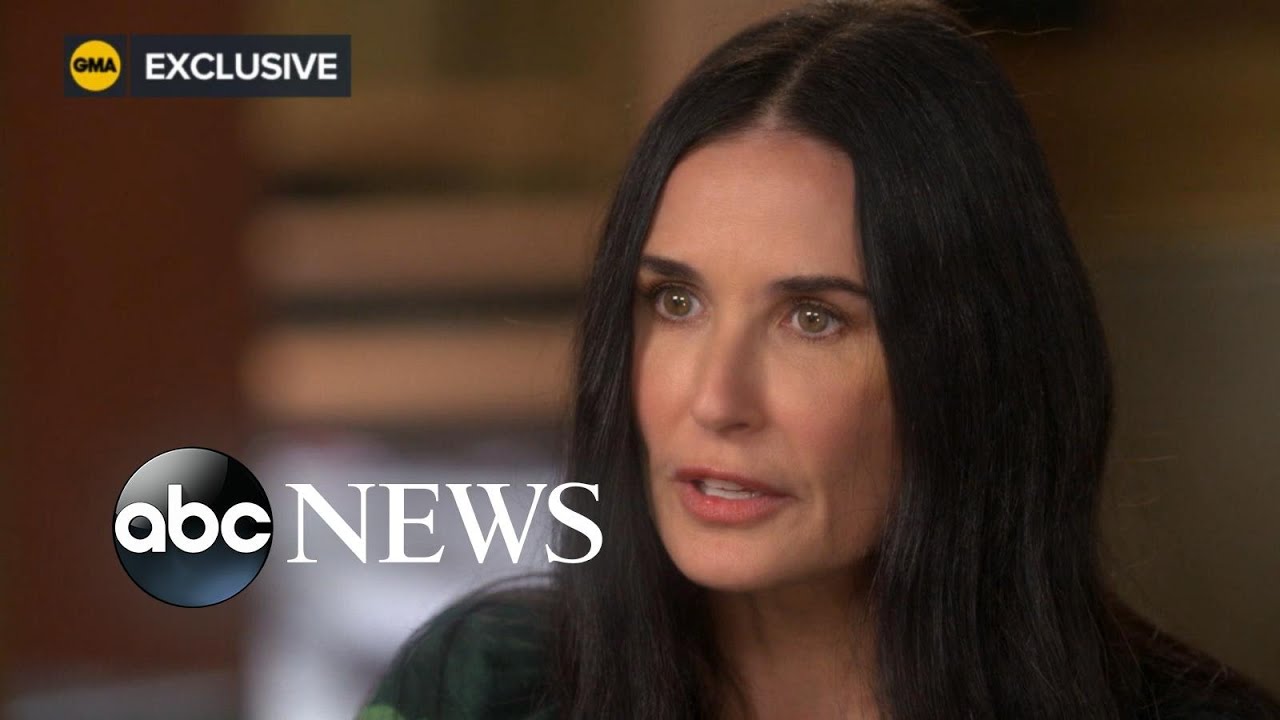 Demi Moore interview on ABC News discussing her marriages and career