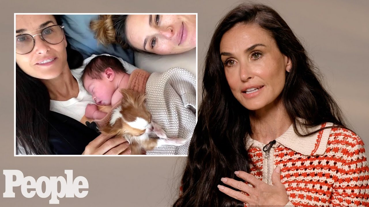 Demi Moore profiled in People Magazine on family, aging, and self-love