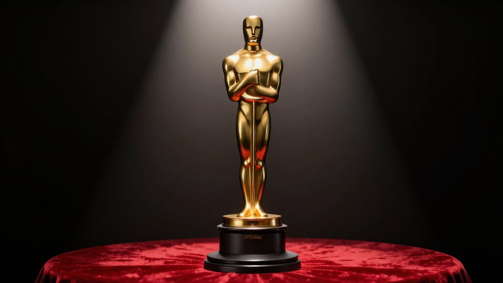 Academy Award Oscar statuette — Denzel Washington won two