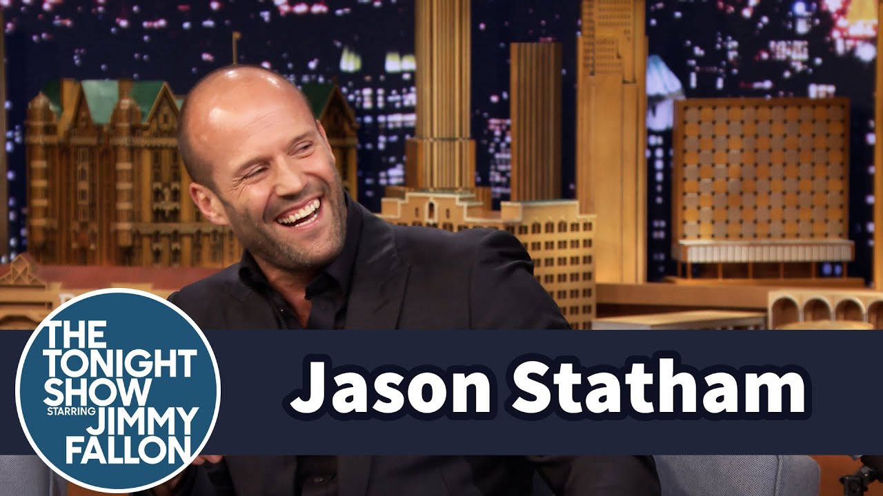 Jason Statham tells Jimmy Fallon about nearly drowning filming The Expendables 3