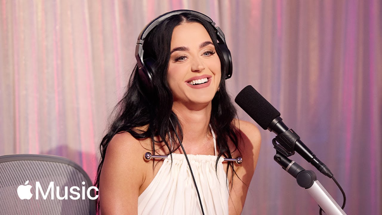 Katy Perry discussing her album 143 in an Apple Music interview