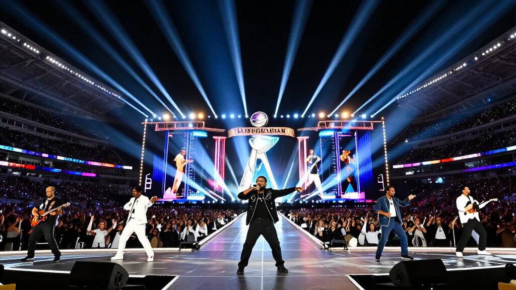 Kendrick Lamar Super Bowl LIX halftime show performance